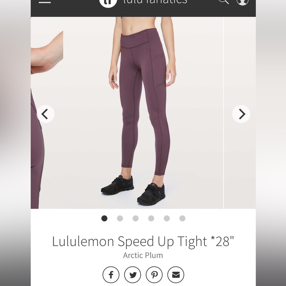 Speed tight artic plum